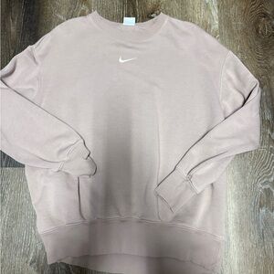 NIKE Taupe Colored Crewneck